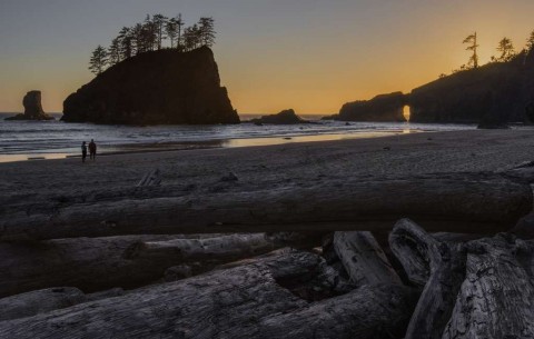 Sunset-at-Second-Beach