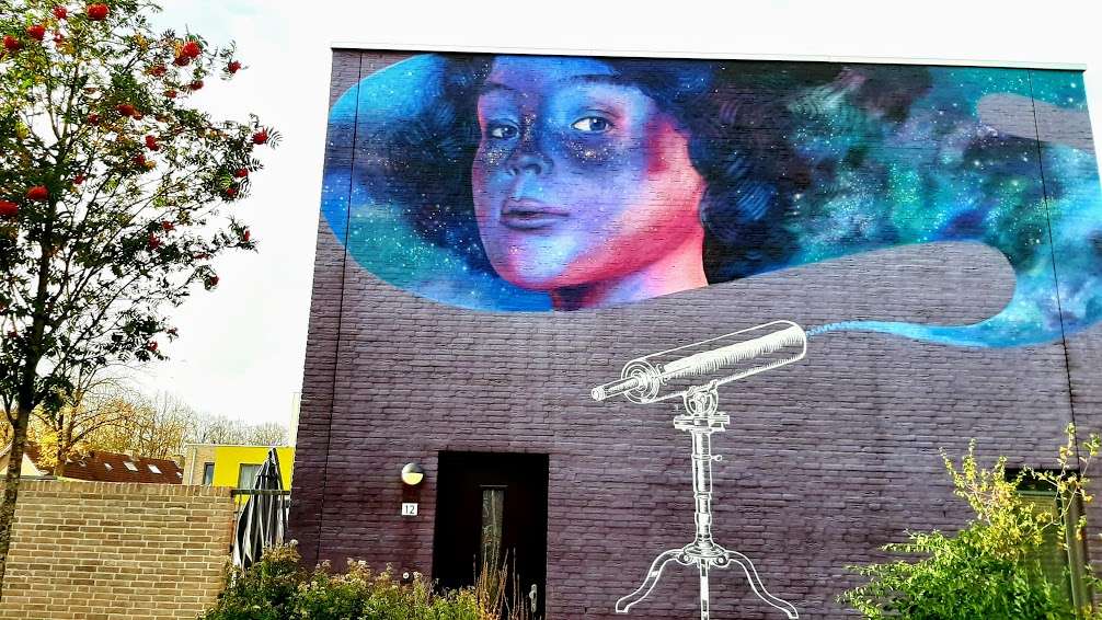 Woensel West district in Eindhoven